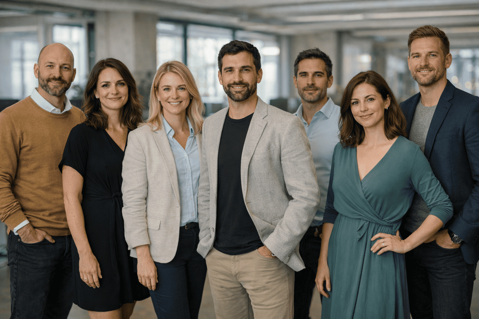 Team working on AI trading platform — Mienie Rentowín